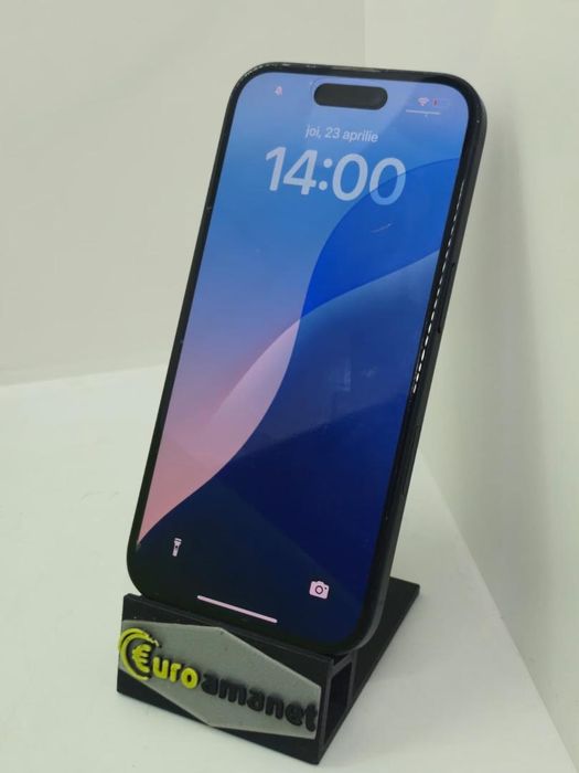 Telefon mobil Apple iPhone 16, 128GB, 5G, Black -A-