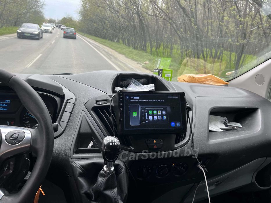Ford Transit Custom - Android 14 Мултимедия CarPlay Навигация Андроид