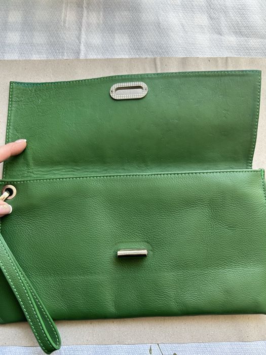 Дамски клъч от естествена кожа