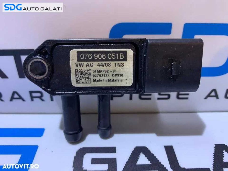 Senzor Presiune Gaze Catalizator Seat Altea 2.0TDI CEGA 2007 - 2015 Cod 076906051B [D0486]