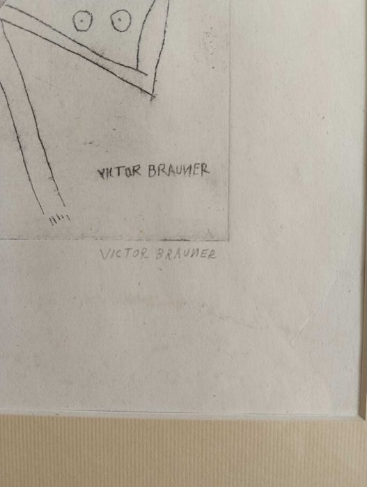 Gravura veche Victor Brauner - 5