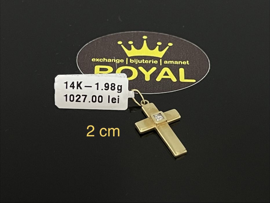 Bijuteria Royal CB : Pandant aur 14K 585   1,98 grame