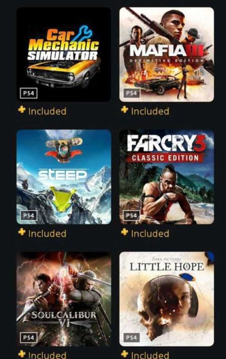 Подписки PS Plus / Deluxe | GamePass + EA Play PS4/5 FC26 Ufc