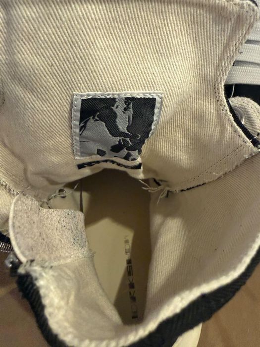 Rick Owens Abstract Jumbo Lace
