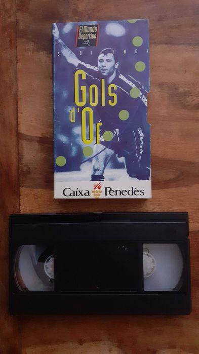 видео касета VHS с головете на Стоичков в Барса 1993-1994