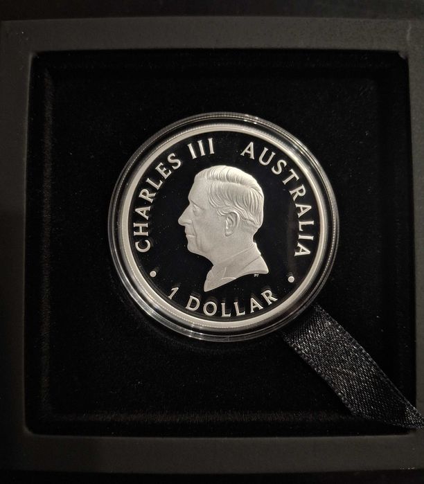 Продавам рядка Австралийска сребърна монета