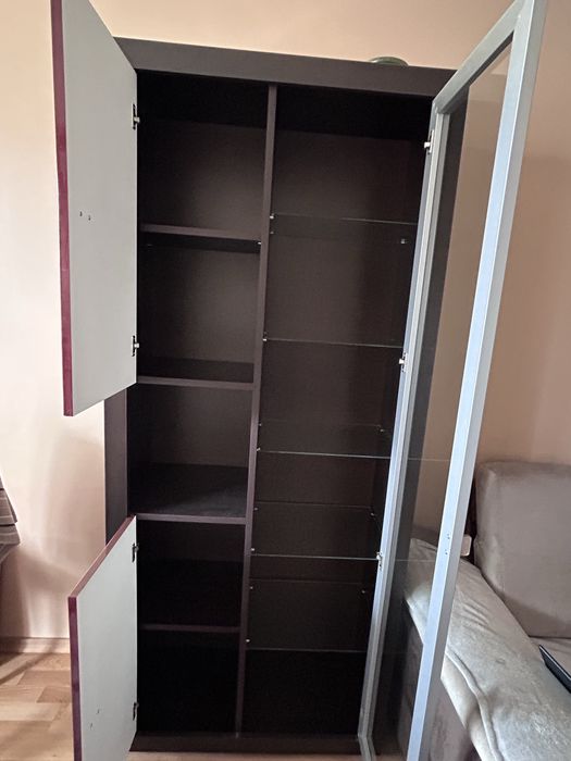 Шкаф - венге и бордо