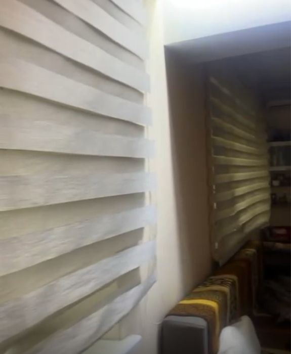 Рол шторы на 2 окна