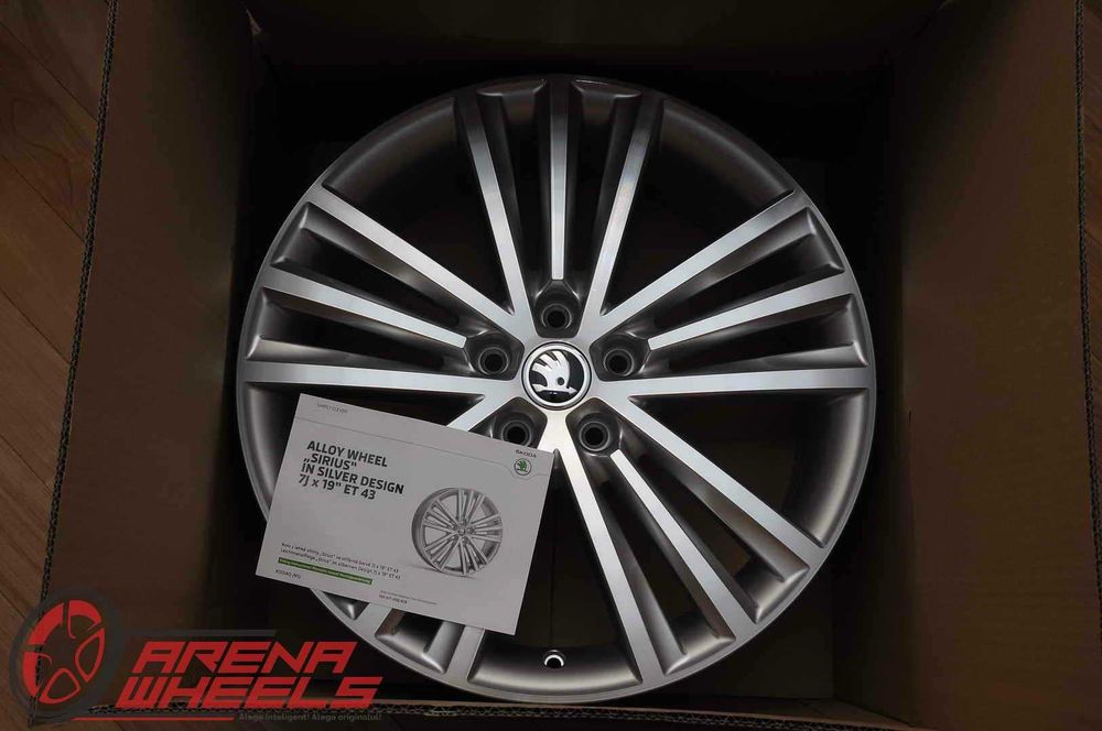 Jante Noi 19 inch Originale Skoda Kodiaq RS NS7 NV7 NS6 R19