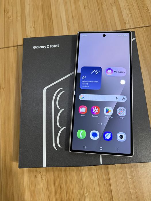 Samsung Z Fold 7 Silver 12/256, IMEI, гарантия до ноября 2026