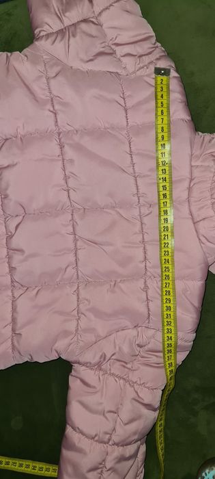 Продам теплый пуховик для девочки 7-8 лет Турция