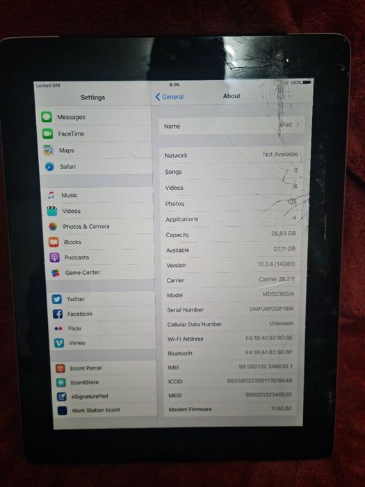 Продавам 4 бр. iPad 4 (A1460) – само накуп