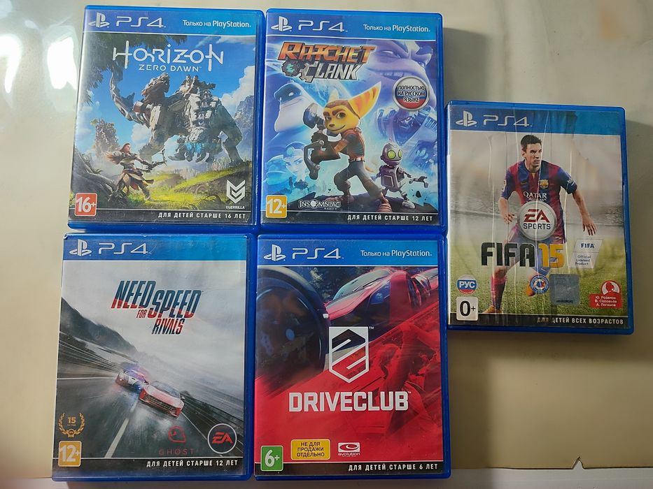 Игры для PlayStation 4 (оригинал).
