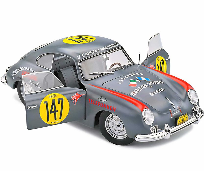 Machetă Porsche 356 Pre-A Carrera Panamericana Solido