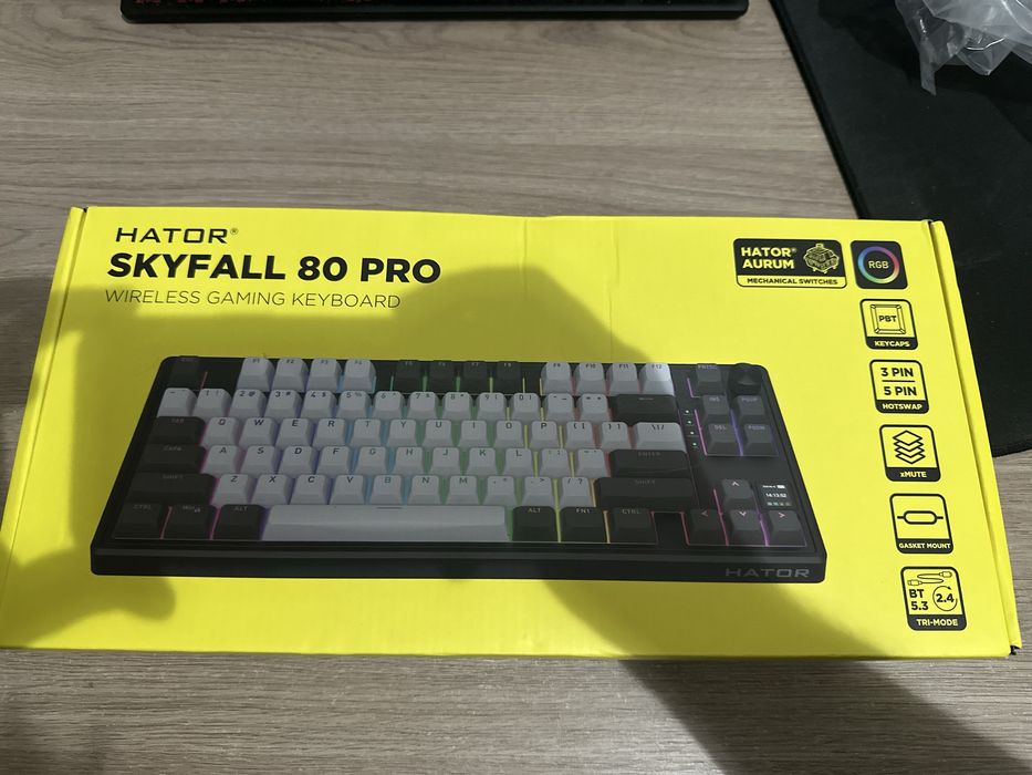 Tastatură Nouă Hator Skyfall 80 Pro Wireless Mecanică