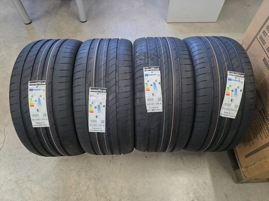 285/35/21 4бр.GOODYEAR EAGLE F1-BMW- AUDI -MERCEDES-Made in Germany