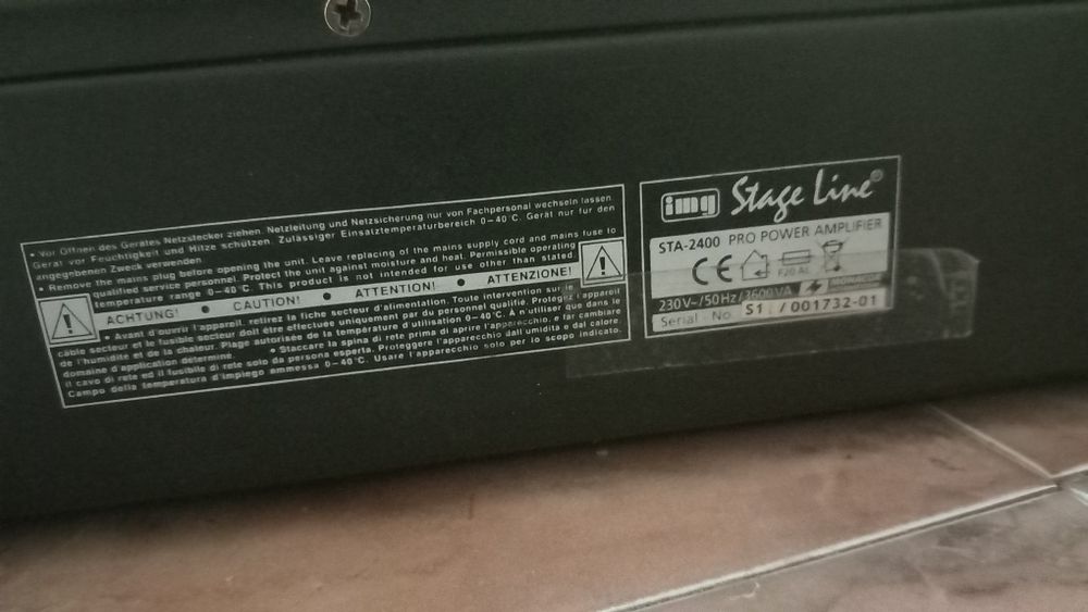 Super ocazie. Vlnd amplificator putere inpecabil și perfect functional