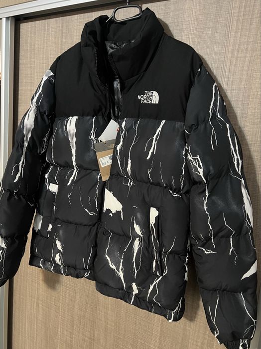 Geaca The North Face 700 puffer nupste QR NFC - puf natural de gasca