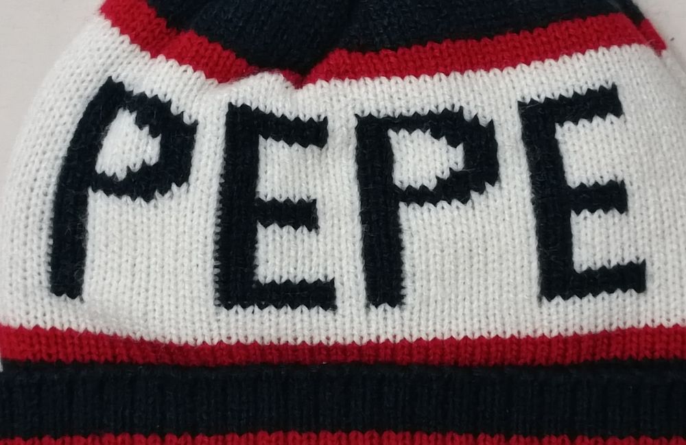 Pepe Jeans Huxley Beanie Hat оригинална детска шапка Универсален р-р