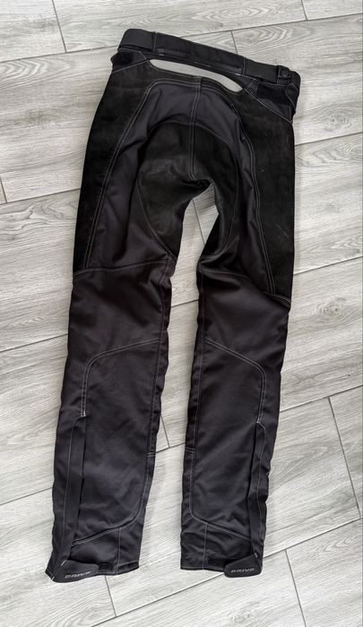 Pantaloni moto piele și textil polo mărime M 48/50