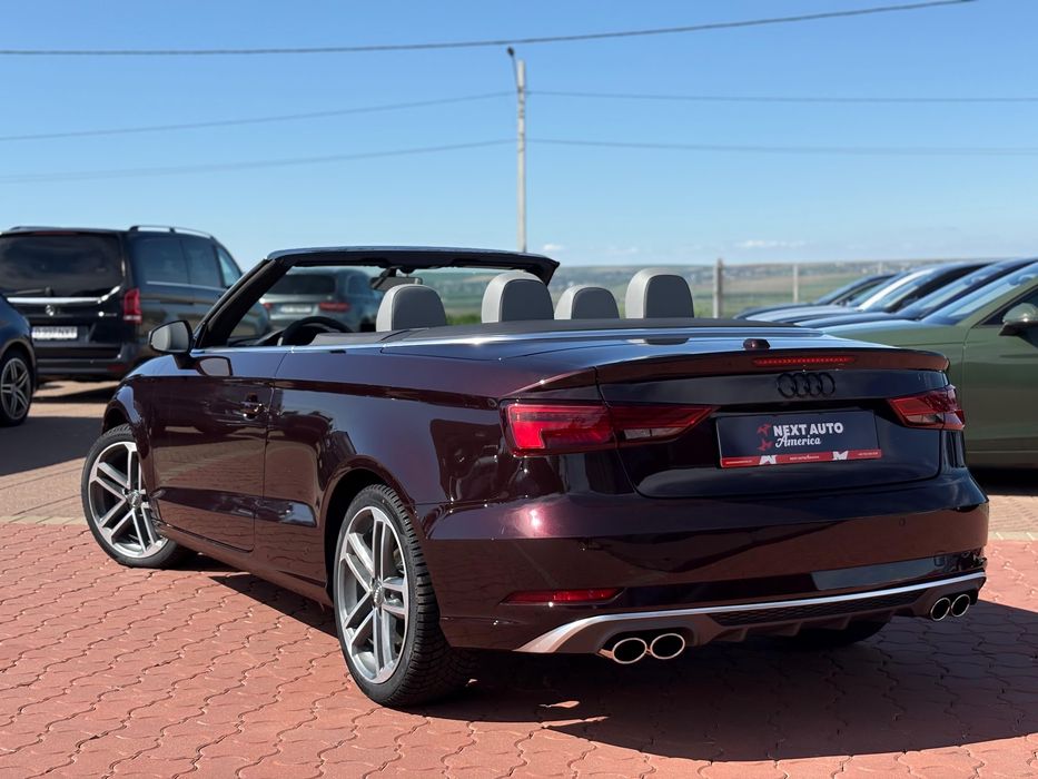 Audi A3 Cabriolet 2.0 TFSI 184 CP S tronic, 2019, Keyless, CarPlay, Cameră