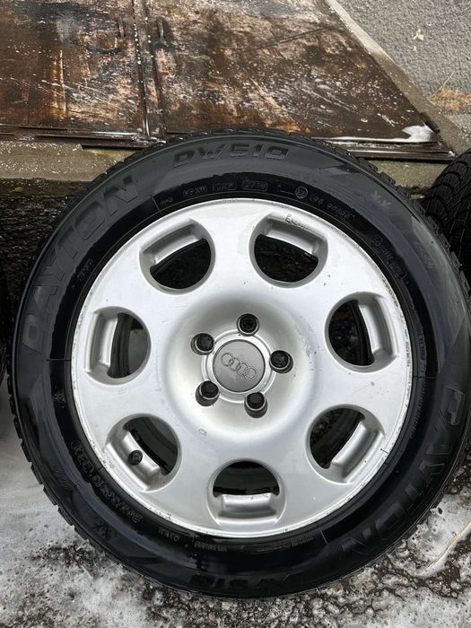 205/60/16. 4бр Алуминиеви джанти с зимни гуми