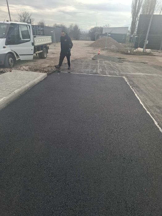 Асфалтиране,  полагане на асфалт за София и околията, асфалтиране  на паркинги , гаражи и алеи