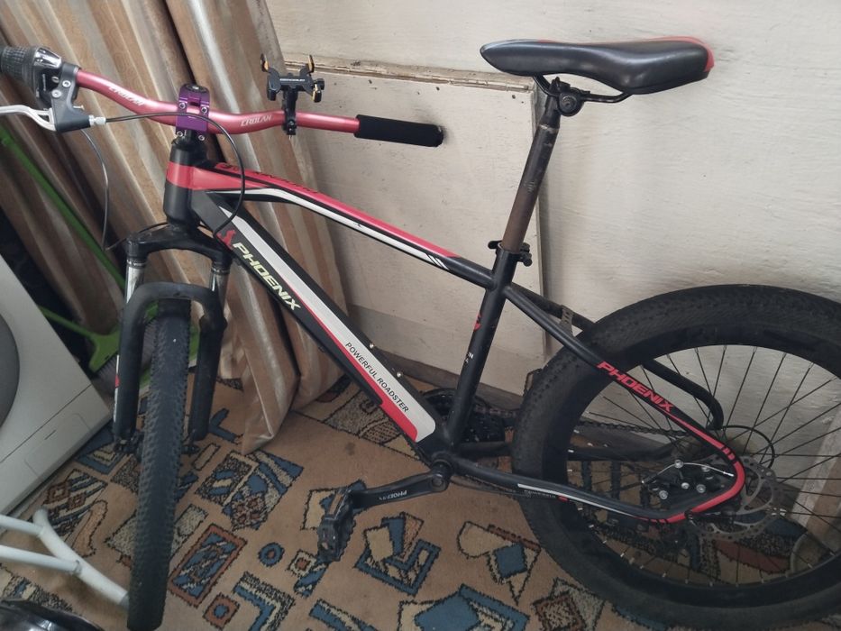 Велосипед б/у в +- нормальном состоянии