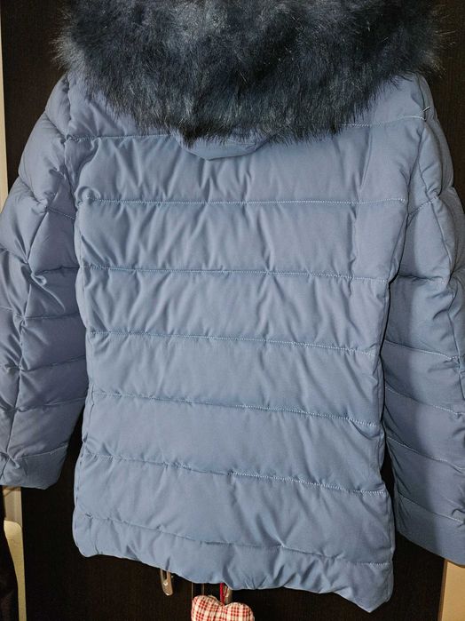 Vand geaca albastra groasa, marimea XL