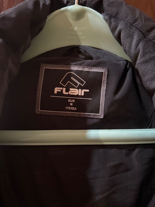 Мъжко яке Flair , черно дълго