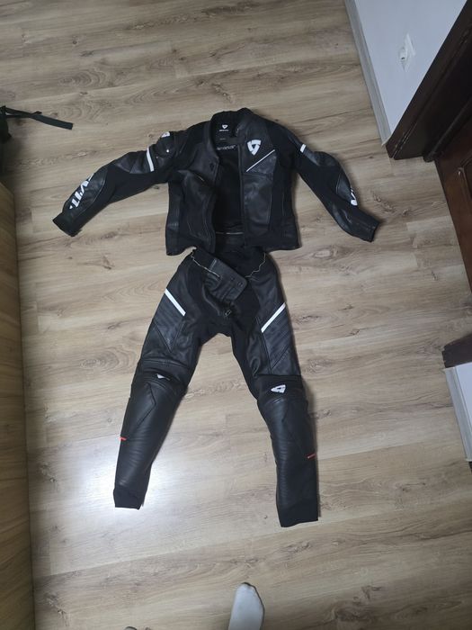 Combinezon Moto REV'IT! Beta 2-piece suit Black - White