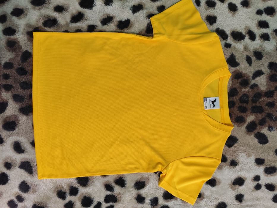 Tricou Malfini galben copii