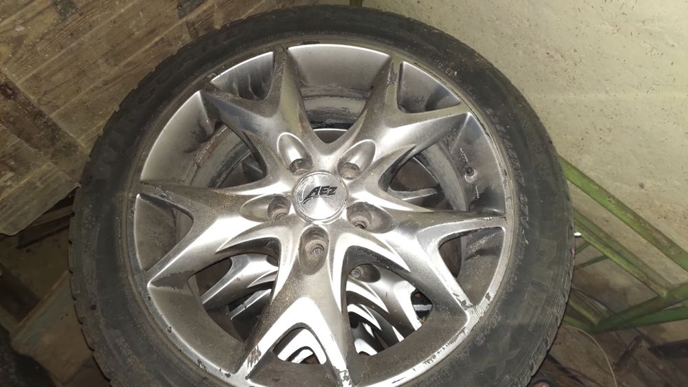 Алуминиеви джанти 17" + зимни гуми 235/45