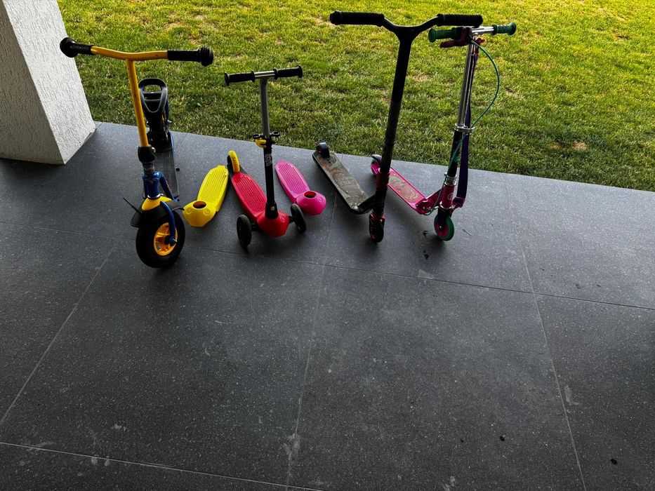 Trotinete diferite mărimi