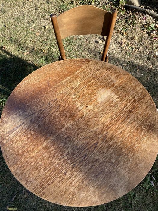 Masa si scaun thonet
