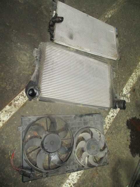 Radiator apa racire clima intercooler ventilatoare GOLF5 TOURAN A3