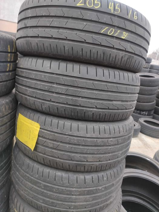 4бр Летни гуми 205 45 16 - Hankook