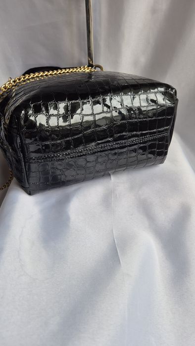 Geanta piele lacuita Nicoli