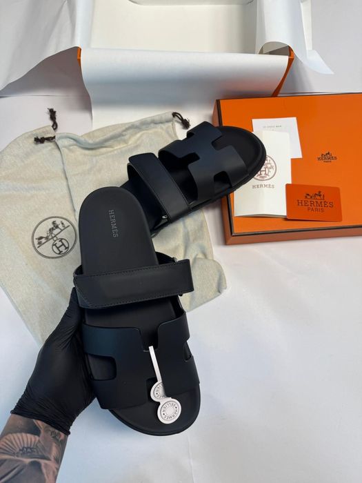 *PREMIUM* Papuci Hermès , Full Box, Mărimi 35/41 , 100% Piele Naturală
