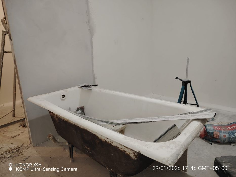 Чугунный ванна срочна