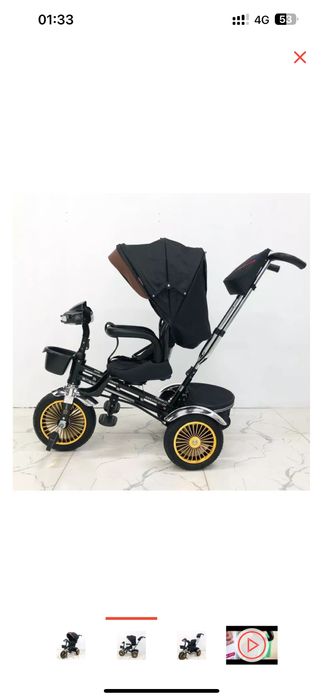 Велоколяска в идеальном состоянии