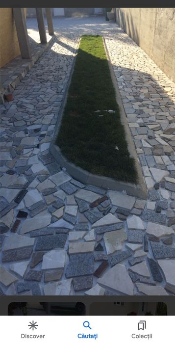 Deșeuri rezultate din debitarea granitului