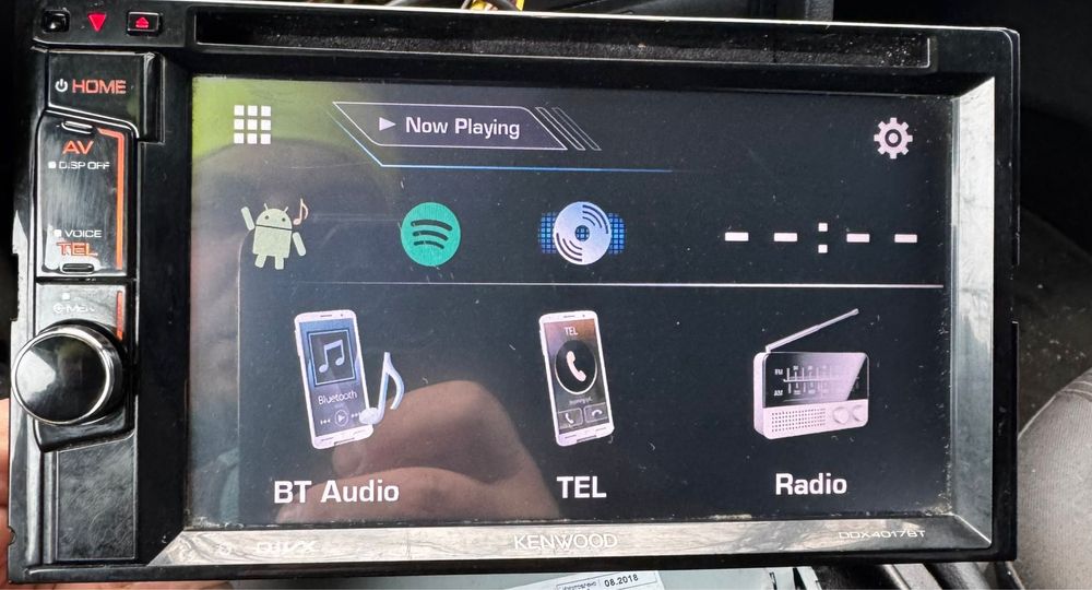 Kenwood DDX-4017BT – 2 DIN DVD / Bluetooth / 3x RCA 4V / DSP