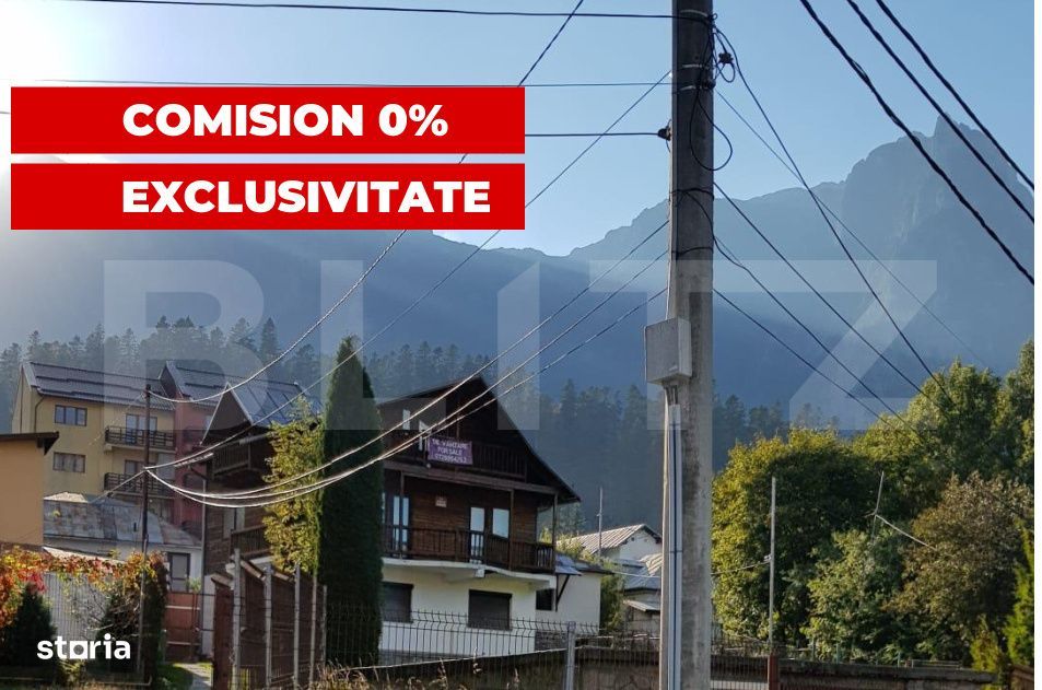 Vila 5 camere ,teren 580 mp, Busteni