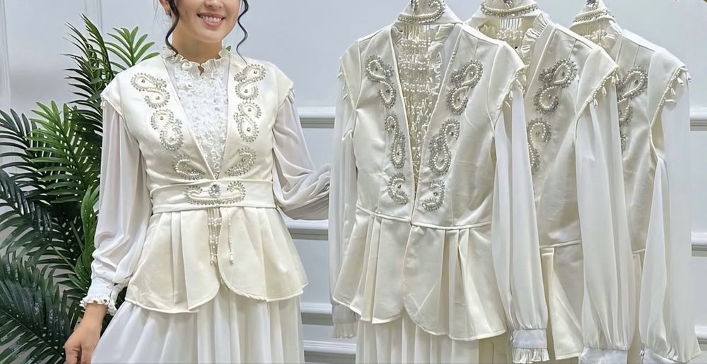 Камзол белый национальный