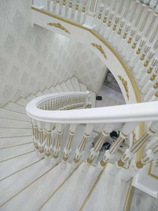 Обшивка лестницы yogʻoch zina ёғоч зина мумтоз ишлар stairs company