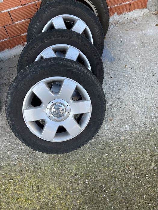 Лети джанти 15 със зимни гуми 5х112