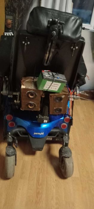 scaun cu rotile electric