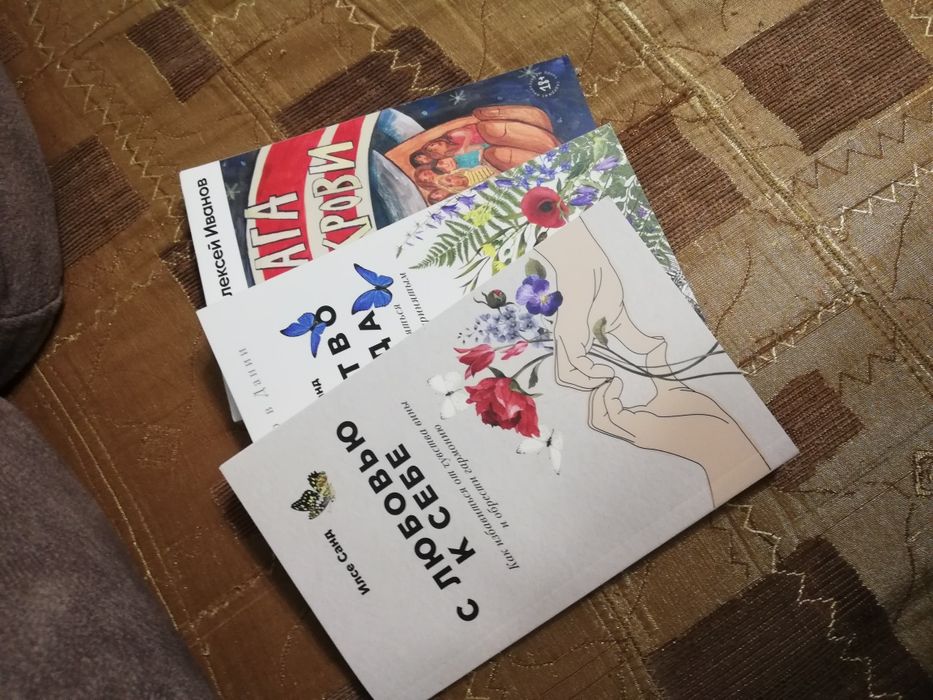 Книги из фикс прайса С любовью к себе, Общага на крови, фчувство стыда