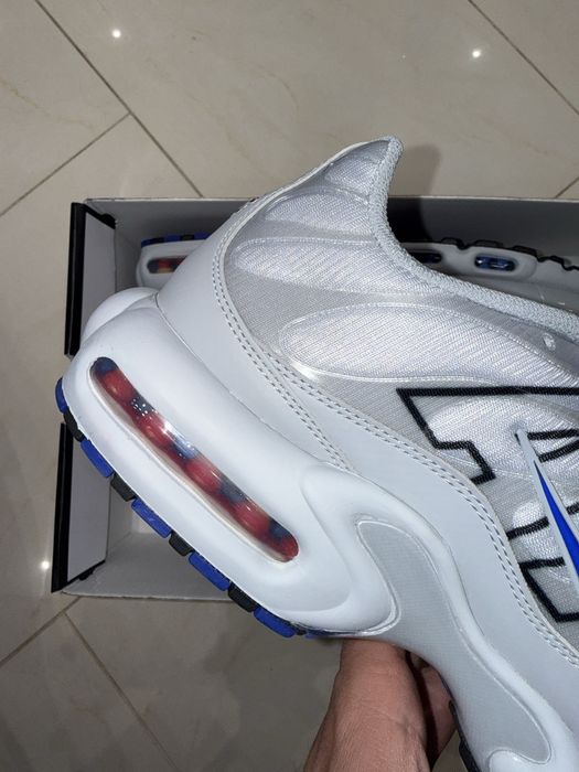 Маратонки Nike Air Max Plus “Tuned Pack - Wolf Grey Racer Blue” - размер 49.5